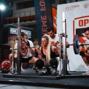 Squats Jessica Kallage-Götze German Open Juni 2025 Weighted Calisthenics